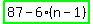 highlight_green%2887-6%28n-1%29%29