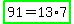 highlight_green%2891=13%2A7%29