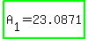 highlight_green%28A%5B1%5D+=+23.0871%29