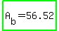 highlight_green%28A%5Bb%5D+=+56.52%29