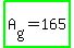 highlight_green%28A%5Bg%5D+=+165%29