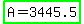 highlight_green%28A+=+3445.5%29