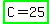 highlight_green%28C=25%29