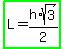 highlight_green%28L=h%2Asqrt%283%29%2F2%29
