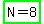 highlight_green%28N=8%29