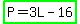 highlight_green%28P+=+3L+-+16%29