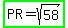 highlight_green%28PR=sqrt%2858%29%29