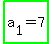 highlight_green%28a%5B1%5D+=+7%29