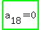 highlight_green%28a%5B18%5D+=+0%29
