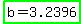 highlight_green%28b+=+3.2396%29
