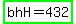 highlight_green%28bhH+=+432%29
