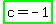 highlight_green%28c+=+-+1%29