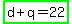 highlight_green%28d%2Bq=22%29