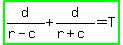 highlight_green%28d%2F%28r-c%29%2Bd%2F%28r%2Bc%29=T%29