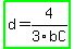 highlight_green%28d+=+4%2F3bC%29