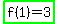 highlight_green%28f%281%29+=+3%29