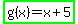highlight_green%28g%28x%29+=+x%2B5%29