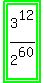 highlight_green%28highlight_green%283%5E12%2F2%5E60%29%29