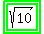 highlight_green%28highlight_green%28sqrt%2810%29%29%29