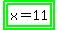 highlight_green%28highlight_green%28x+=+11%29%29