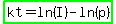 highlight_green%28kt=ln%28I%29-ln%28p%29%29
