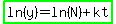highlight_green%28ln%28y%29=ln%28N%29%2Bkt%29