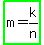 highlight_green%28m=k%2Fn%29
