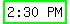 highlight_green%28matrix%281%2C2%2C+2%3A30%2C+PM%29%29