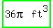 highlight_green%28matrix%281%2C2%2C+36pi%2C+ft%5E3%29%29