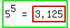 highlight_green%28matrix%281%2C3%2C+5%5E5%2C+%22=%22%2C+highlight%28%223%2C125%22%29%29%29