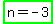 highlight_green%28n+=+-3%29