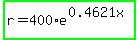 highlight_green%28r=400%2Ae%5E%280.4621x%29%29