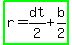 highlight_green%28r=dt%2F2%2Bb%2F2%29