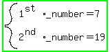 highlight_green%28system%281%5E%28st%29_number+=+7%2C2%5E%28nd%29_number+=+19%29%29