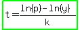 highlight_green%28t=%28ln%28p%29-ln%28y%29%29%2Fk%29