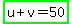 highlight_green%28u%2Bv=50%29