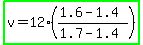 highlight_green%28v=12%28%281.6-1.4%29%2F%281.7-1.4%29%29%29