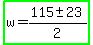 highlight_green%28w=%28115%2B-+23%29%2F2%29