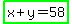 highlight_green%28x%2By=58%29