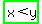 highlight_green%28x%3Cy%29