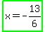 highlight_green%28x=-13%2F6%29