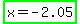 highlight_green%28x=-2.05%29