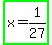 highlight_green%28x=1%2F27%29