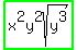 highlight_green%28x%5E2y%5E2sqrt%28y%5E3%29%29