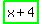 highlight_green%28x+%2B+4%29