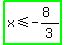 highlight_green%28x+%3C=+-+%288%29%2F3%29
