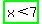 highlight_green%28x+%3C+7%29