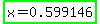 highlight_green%28x+=+0.599146%29
