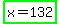 highlight_green%28x+=+132%29
