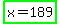 highlight_green%28x+=+189%29
